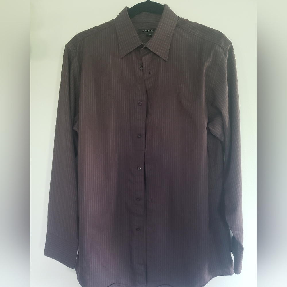 Structure Long Sleeved Shirt